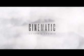 make cloud sky  cinematic logo animation youtube intro
