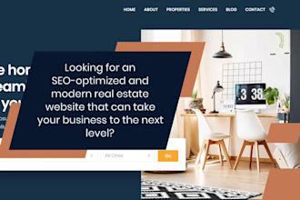 build a professional real estate website for realtors and agents in wordpress