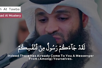 create quran recitation videos with translation
