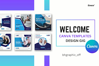 design any canva templates for social media posts or flyer