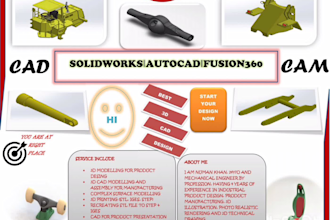 do 3d models and 2d drawings in solidworks, fusion360
