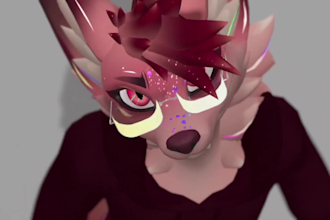 custom vrchat avatar vrchat furry nsfw avatar vrc avatar vr character 3d model
