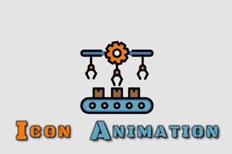 create unique icon animation, lottie animation, and gif
