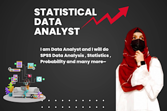 do probability, statistical data analysis using rstudio, spss and python