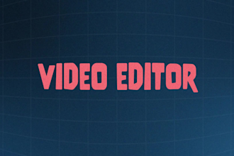 do professional video editing on a long term basis
