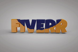 create intro animation text 3d  in 24hrs