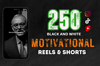 create motivational videos reels tiktok youtube shorts