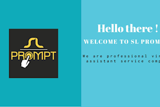 be your virtual assistant for data entry, personal and admin support