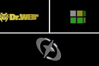 create a 3d logo animation 360 spinning loop