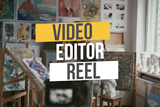 do video editing for youtube, instagram, titles and sound design
