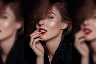 do high end photo retouching, skin retouching, and any photoshop editing