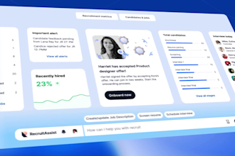 create 3d saas demo UI animation and 3d saas product explainer video