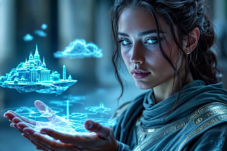 make a cinematic 4k ai generated movie trailer short film and ai animation
