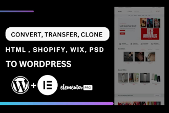 duplicate website, copy, transfer website on wix, wordpress, shopify,squarespace