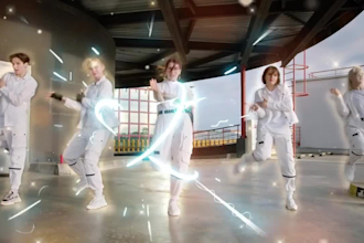add glowing neon effects to your dance and music videos