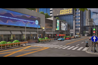 create 3d game environment level design open world map in unity and ue5