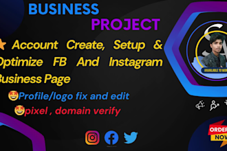 professionally set up your facebook page and ready to grow