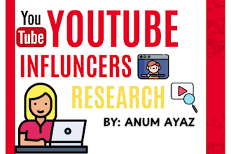 research best youtube influencer list to grow your brand by influencer marketing