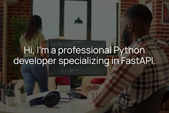 build a scalable and secure fastapi backend with python