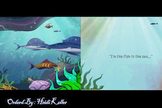 animate your kids book to a flipping book or pop book animation