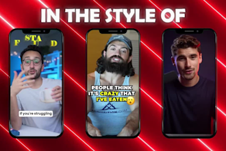 do youtube shorts, instagram reels video editing like iman gadzhi, ali abdaal
