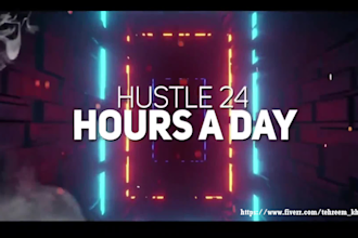 create animated lyric music video for your song