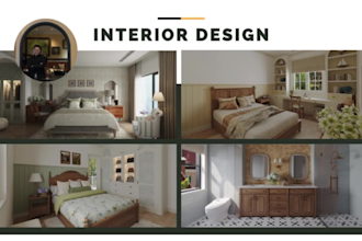 photorealistic bed room 3d rendering for premium spaces