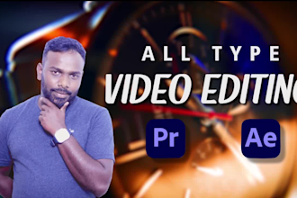 professional video editing in using after effects n 24 hours
