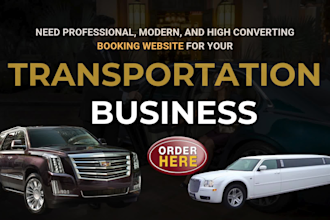 taxi booking website aiseo chauffeur limo airport transportation website funnel