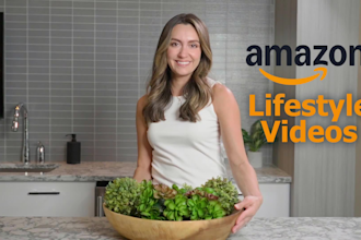 produce a lifestyle amazon product video ad