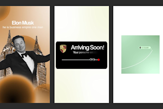 do instagram and tiktok video editing with motion graphics