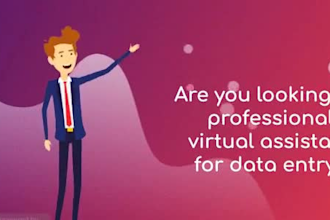be your 7 hours freelancer for excel data entry, copy paste and web research