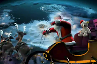 do 3d animation xmas santa claus merry christmas 3d halloween animation