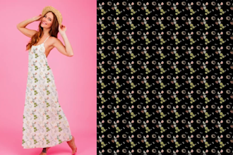 design textile seamless or clothing pattern