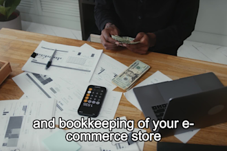 do bookkeeping for ecommerce in quickbooks, xero and wave