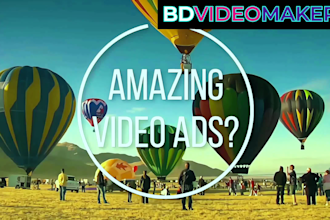 create promotional marketing video or brand commercial video