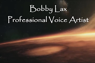record a professional male british english voice over