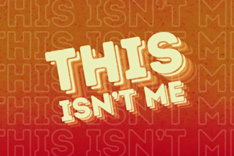 create an animated lyric video for your song, pop rock rap