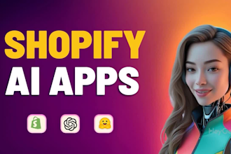 create custom shopify ai apps, ai solutions for shopify marketplace