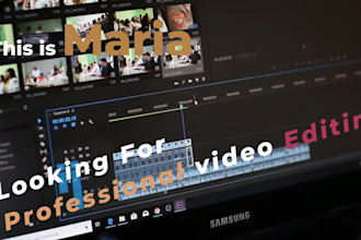 be your video editor for cinematic nature and drone