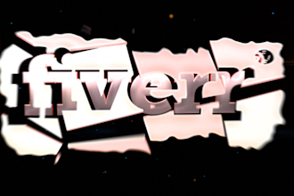 create eye catching galaxy space logo intro