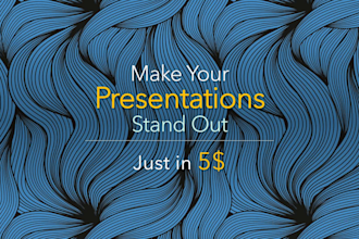 design eye catchy powerpoint presentation in just 24 hours
