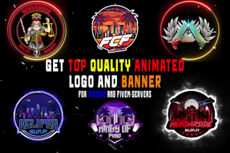 create custom animated logo for fivem and discord servers