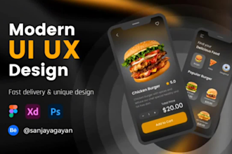 design innovative app and web UI UX designs
