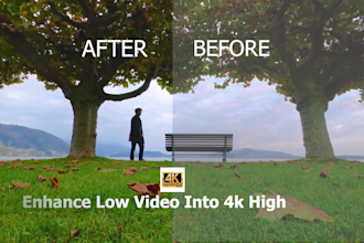 do enhance upscale low video into 4k high
