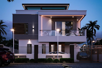 create 3d architectural renders walkthrough animation video