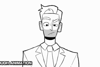 do 2d line art animation hand drawn 2d traditional frame by frame poetry drawing