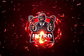 do a unique gaming intro for youtube twitch