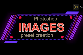 do skin retouching, color change, photo preset creation