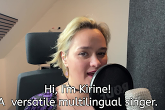 be your special multilingual soprano